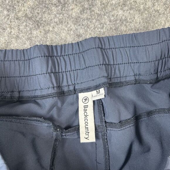 Back Country Pants Mens Medium Jogger Navy Blue Athletic Stretch Outdoor Hiking - Picture 8 of 12